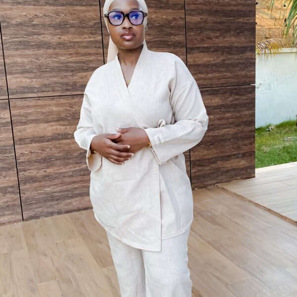 Ensemble Dayana - Blanc crème